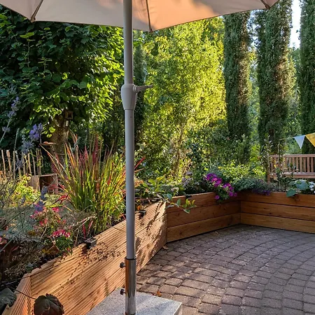 公寓 Gruene Auszeit Mit Kaminofen Und Terrasse *